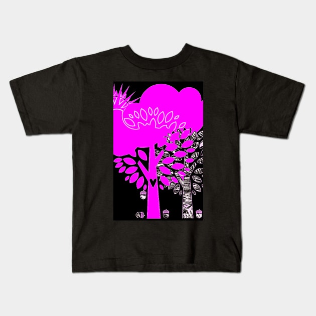 Electric Forest Kids T-Shirt by L'Appel du Vide Designs by Danielle Canonico